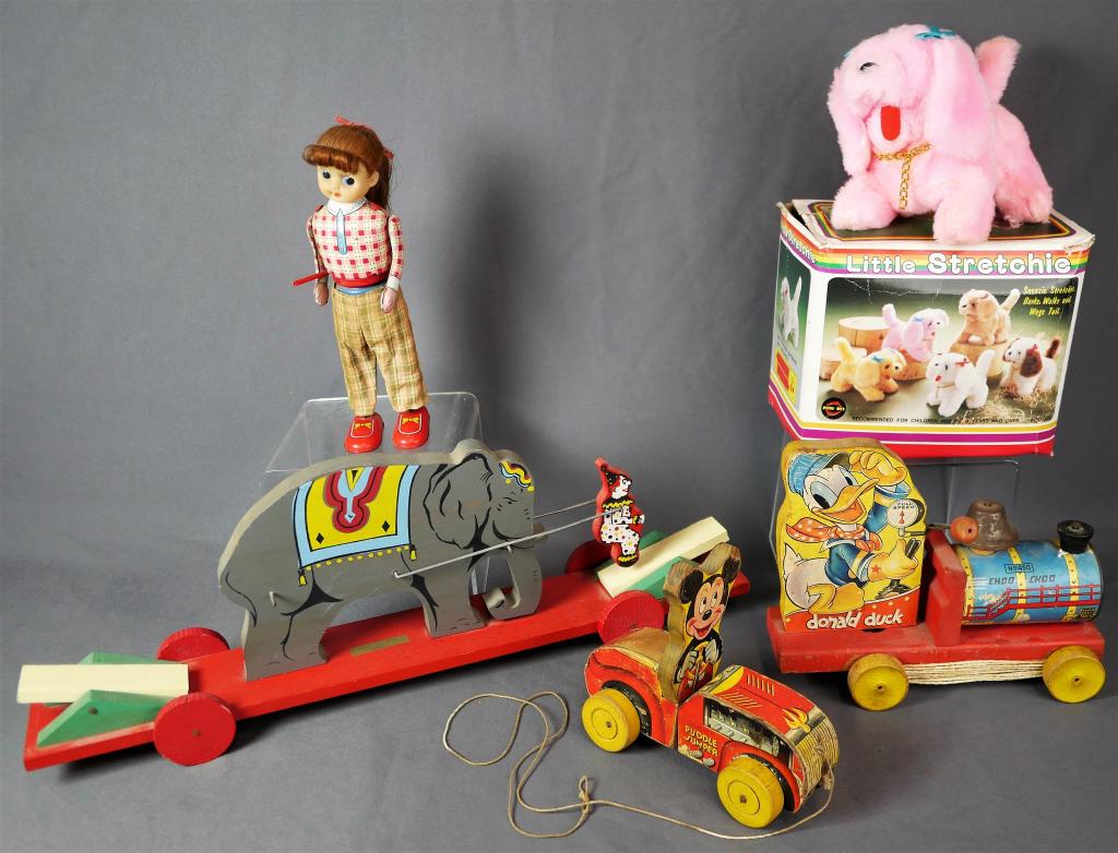 Vintage Toys- '40's Donald Duck Choo Choo Train, M (1 of 14)