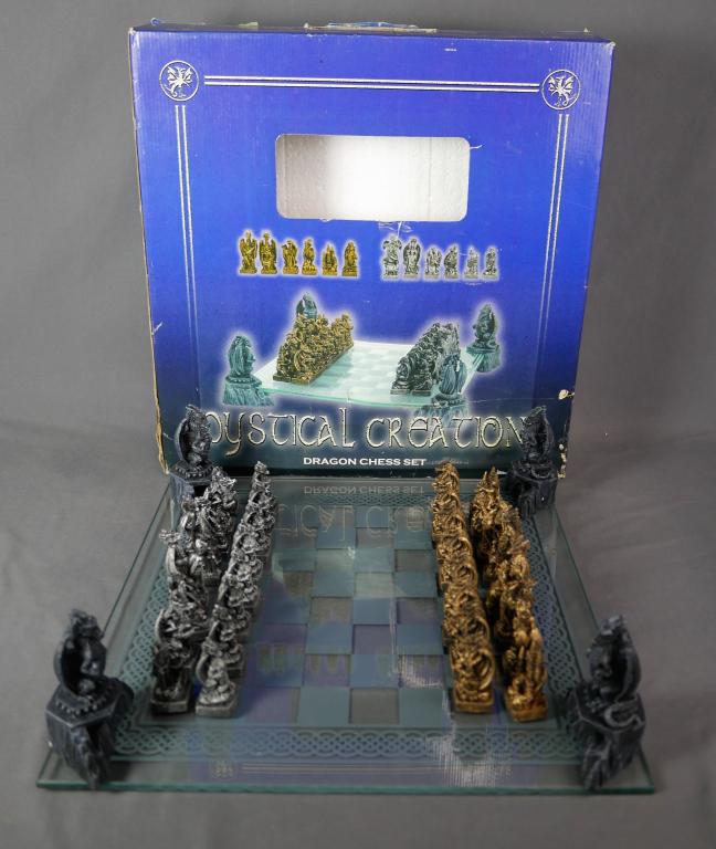 Crystal Creation- Dragon Fantasy Chess Set (1 of 8)