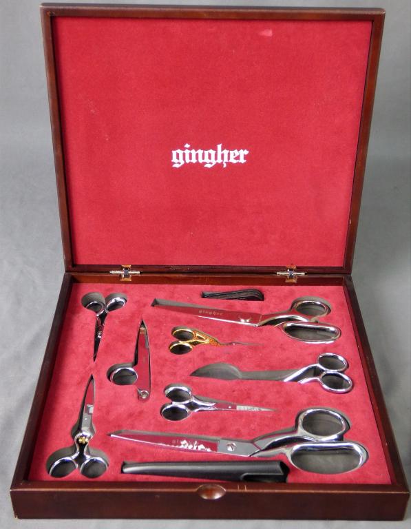 Limited Edition Gingher 8 pcs Scissors Set (1 of 8)
