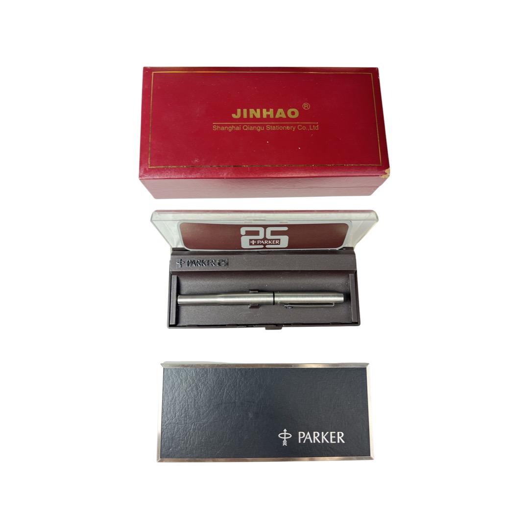 Parker Pen Sets incl. Silver & Jinhao Fountain Pen (1 of 20)