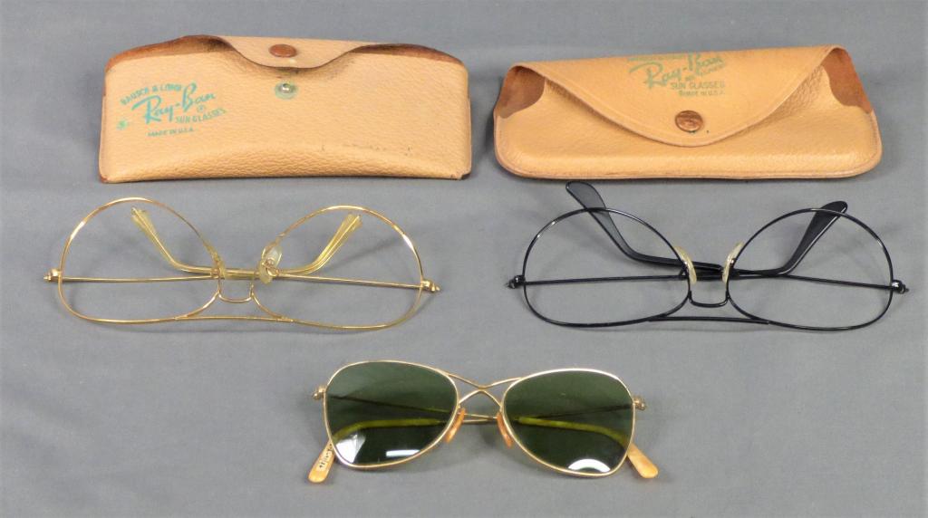 1970's Ray -Ban Sunglasses in Gold Filled Frame (1 of 6)