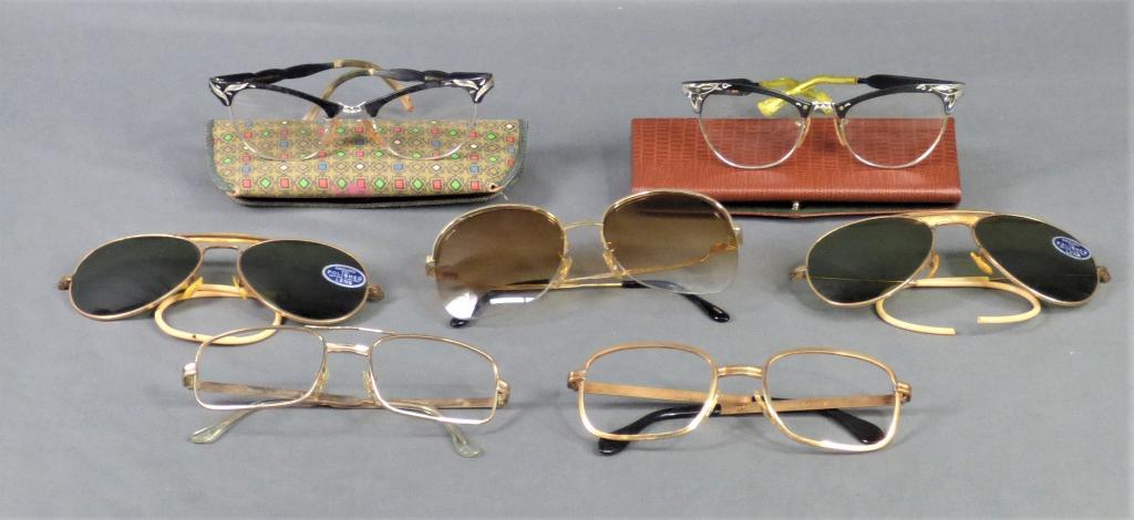 Vintage Sunglasses- All in Gold Filled Frames (1 of 5)