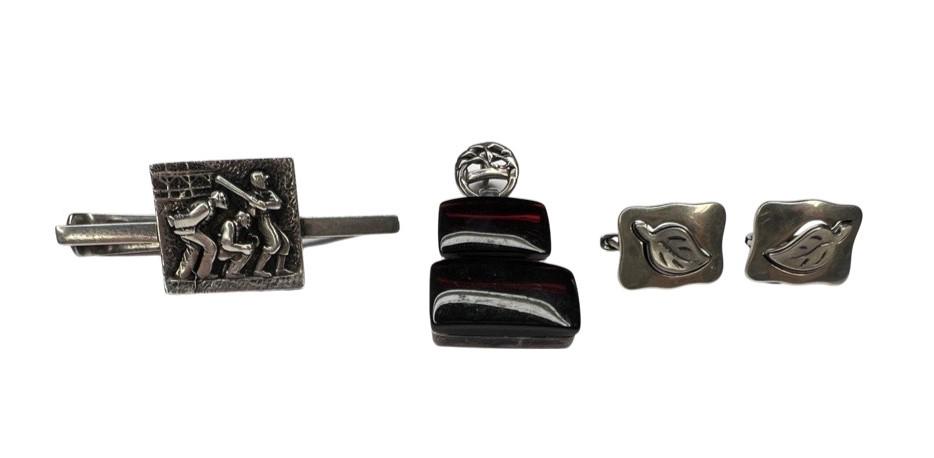 Sterling Silver Man & Woman Jewelry- Tie Bar, Pend (1 of 9)