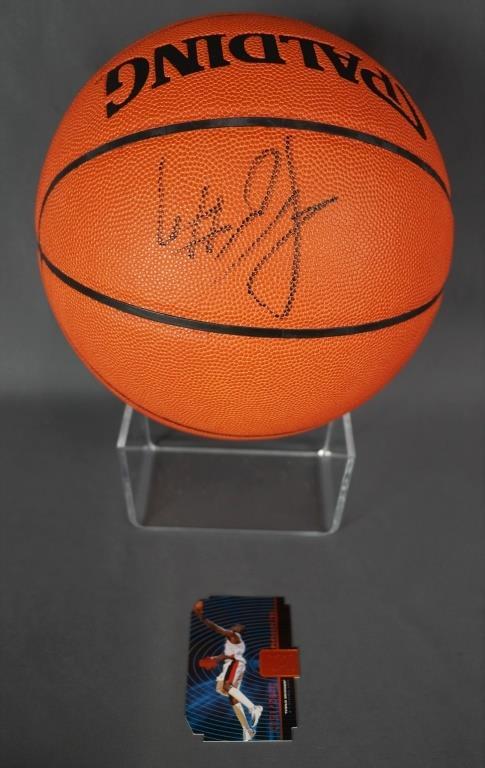 Jermaine O'Neal Autographed Basketball Ball (1 of 4)