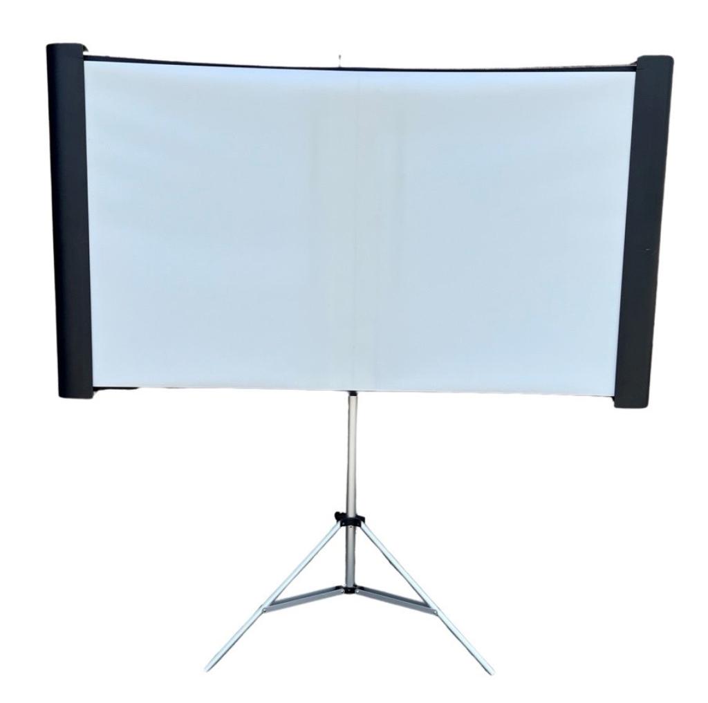 Accolade Duet Ultra Portable Projector Screen: Accolade Duet Ultra Portable Projector Screen. Standard (4:3) and widescreen (16:9) formats. Good Condition.