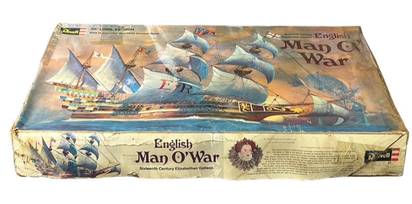 Revell English Man O' War Galleon Model Kit (1 of 3)