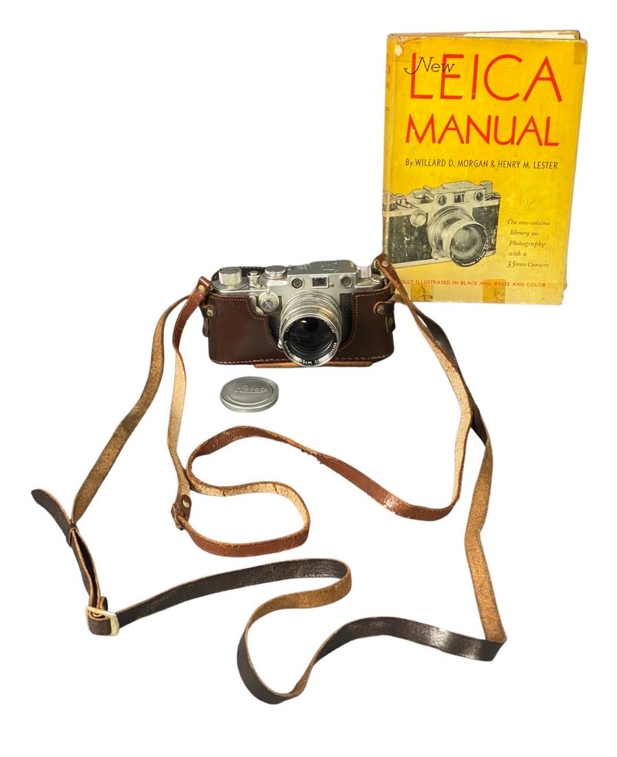 1955 Leica IIIf Camera w/ f-5cm 1:1.5 Lens (1 of 15)