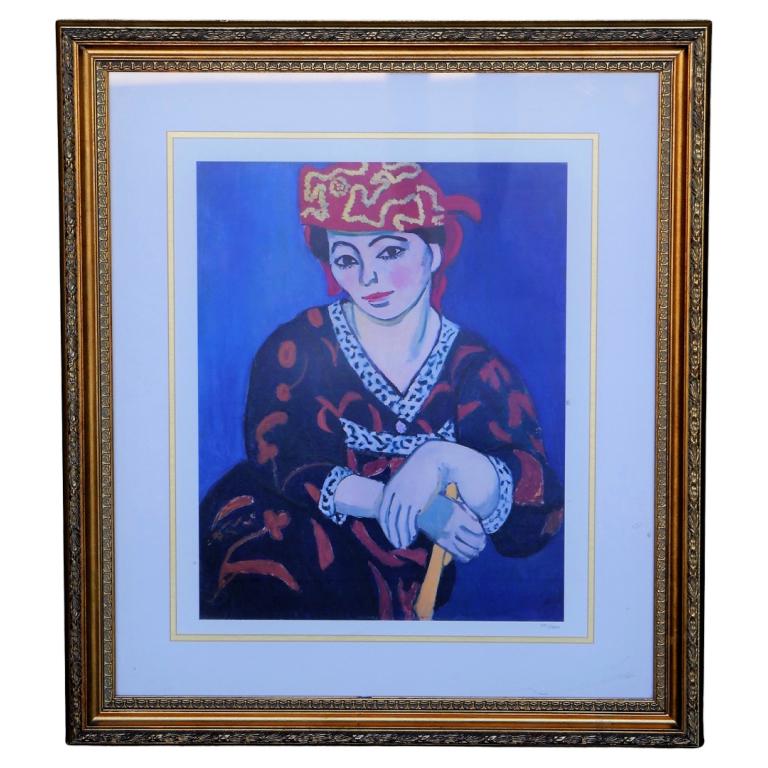 Henri Matise Limited Edition Lithograph Hand Numbe (1 of 4)