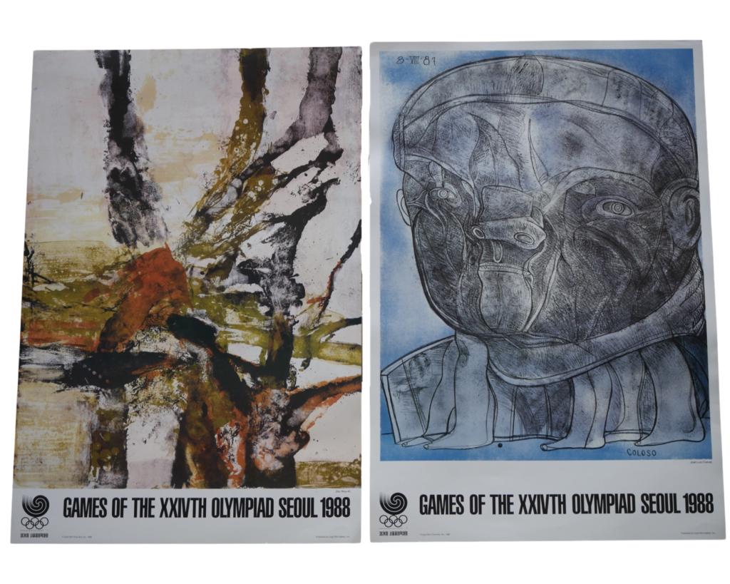 Two Original 1988 Seoul Olympic Games Posters (1 of 7)