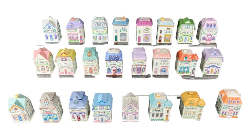 Lenox Spice Village Collection Complete 24 Jars (1 of 4)