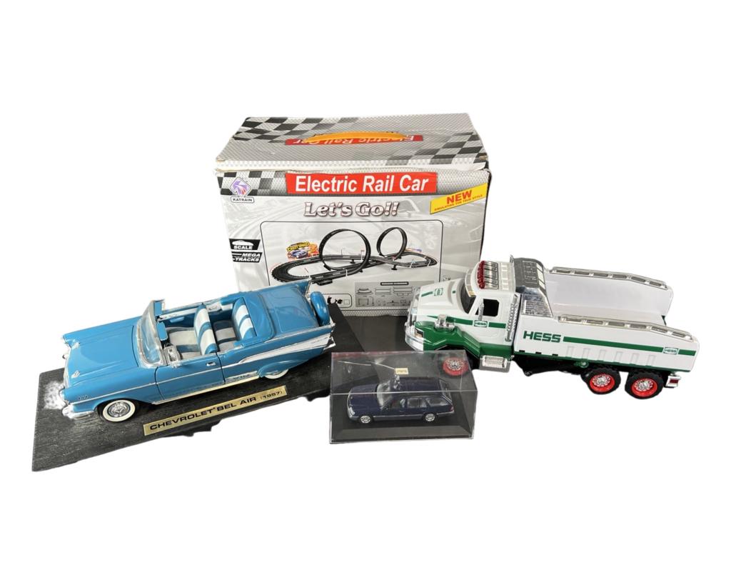 Diecast Car Models- Bel Air, Hess & Electric Rail (1 of 10)