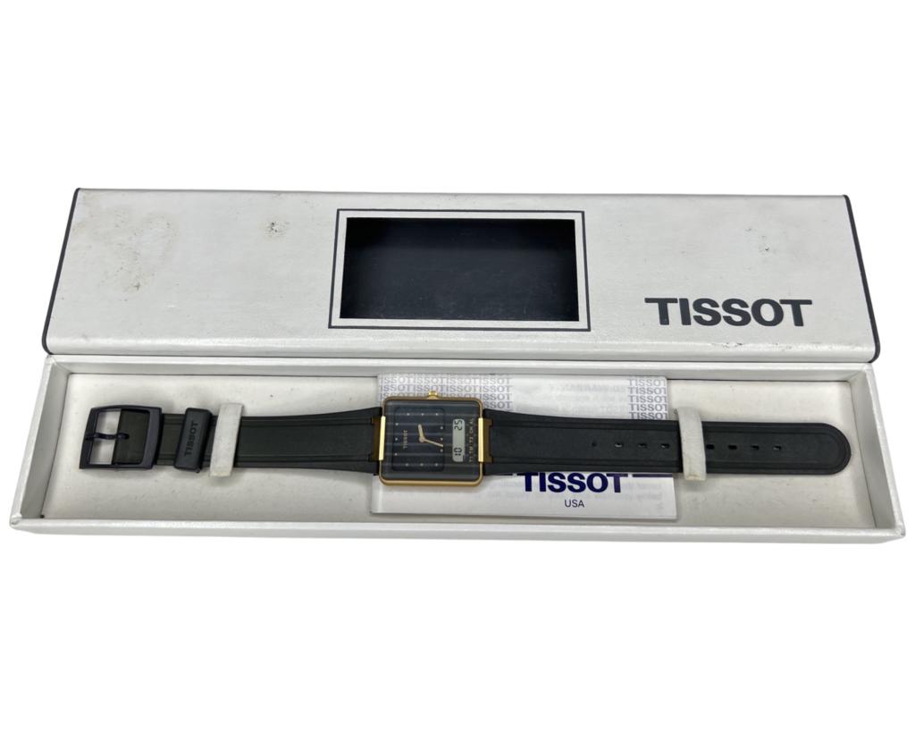 Vintage Tissot Two Timer Analog Wrist Watch (1 of 8)