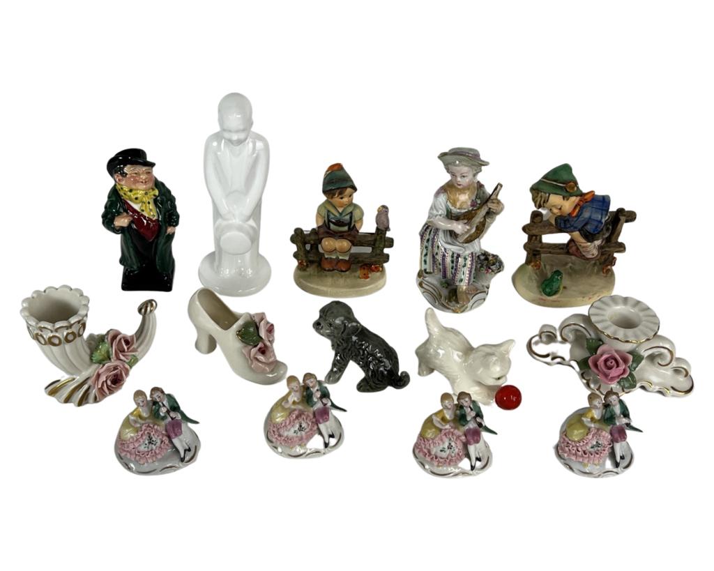 Hummel, Royal Doulton, Dresden Porcelain Figurines (1 of 16)