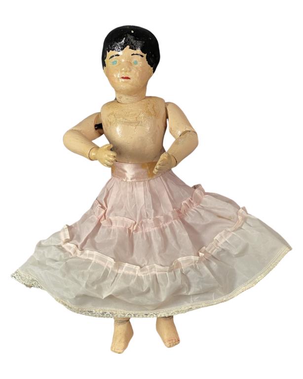 Antique Ball Joint Wood & Composition Doll (1 of 4)