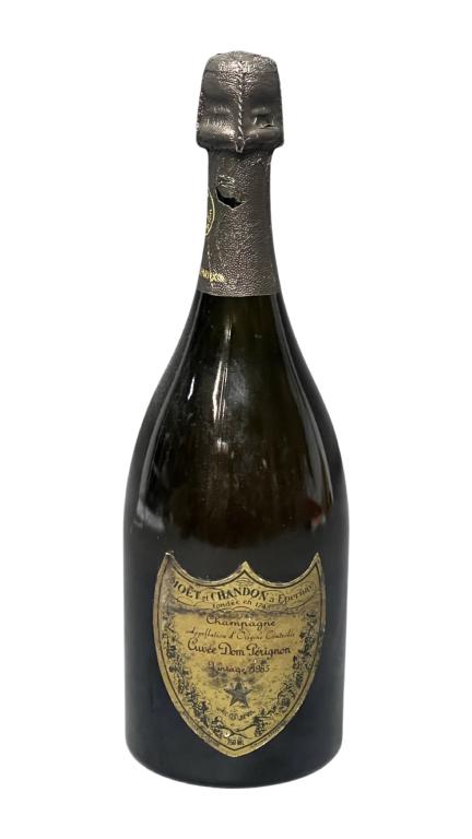 Dom Perignon Vintage 1985 Champagne Bottle Sealed (1 of 5)