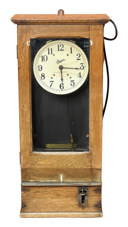 Antique Simplex Time Recorder Industrial Clock (1 of 9)