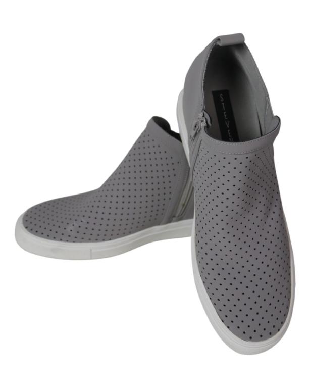 Steven Madden Ladies Light Gray Boots/ Shoes Sz 9 (1 of 5)