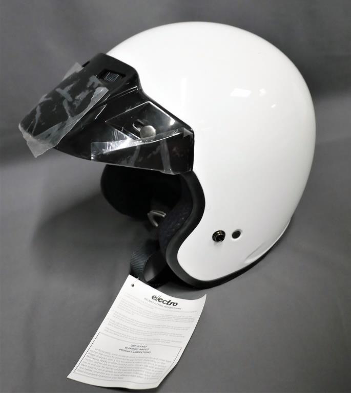 Electro ELX-55 Motorcycle/ Scooter / Bike Helmet: Electro ELX-55 Motorcycle/ Scooter / Bike Helmet. Size- Xl. New with tag