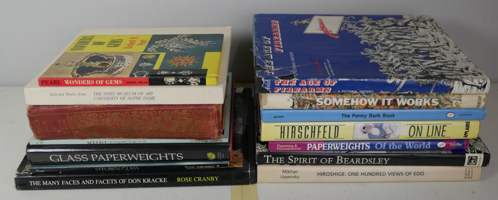 Lot of Collector & Art Books including Signed: Lot of Collector & Art Books including "The many Faces and Facets of Don Kracke" signed by author.