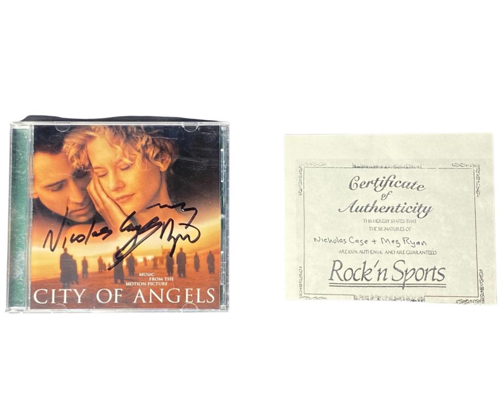 Nicholas Cage & Meg Ryan Signed "City of Angels" (1 of 5)