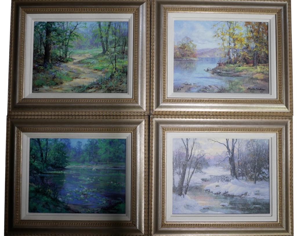 Charles Vickery "Four Seasons" Signed LE Giclees (1 of 14)
