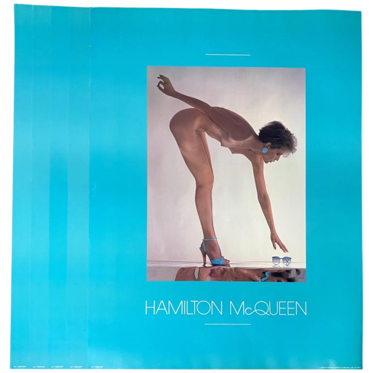 Hamilton McQueen "Reflection" Nude Posters- 5: Five "Reflection" Nude Photography Posters y Hamilton McQueen. Measure 36" x 27. All Rolled