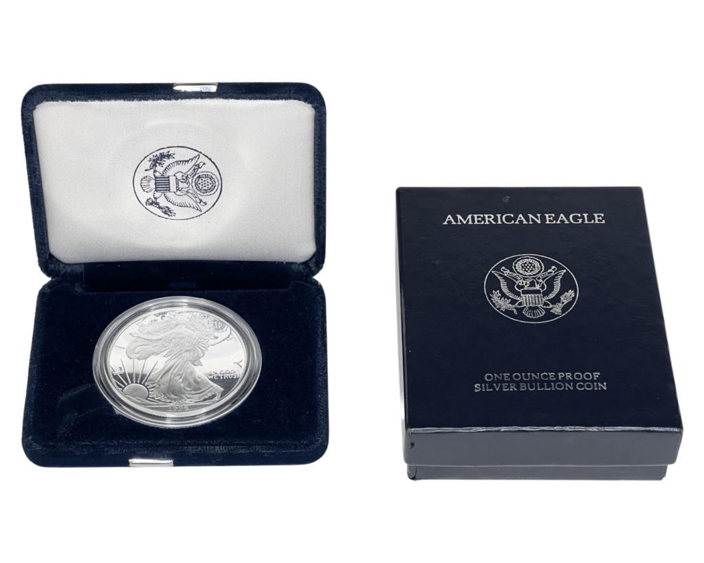 1996 American Eagle One Dollar Fine Silver Coin Se (1 of 6)