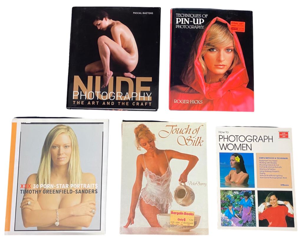 Nude & Pin Up Photography & Pornstar Portraits: Books- Nude & Pin Up Photography and Pornstar Portraits Book with two Pornstar Autographs.