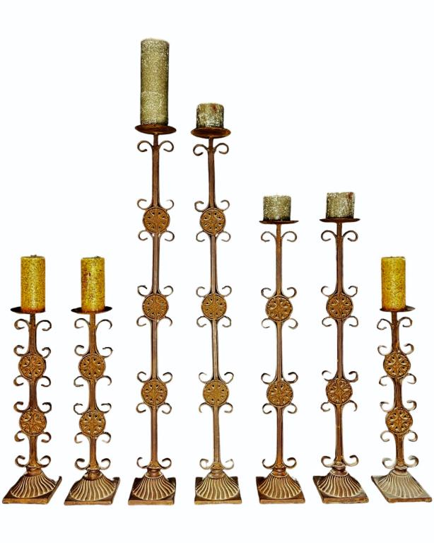 Medieval Style Floor Standing Candelabras (1 of 1)