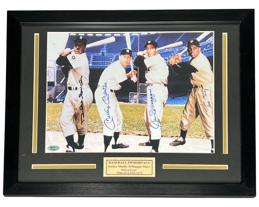 Baseball Immortals Hall of Famers Signed Photo (1 of 4)