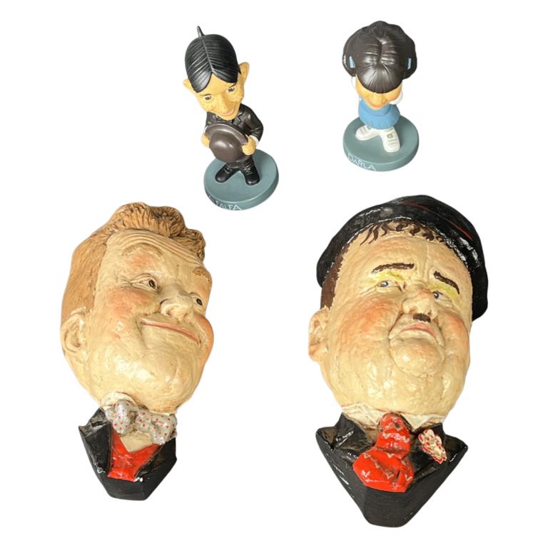 Laurel & Hardy Wall Plaques and Little Rascals Bob (1 of 7)