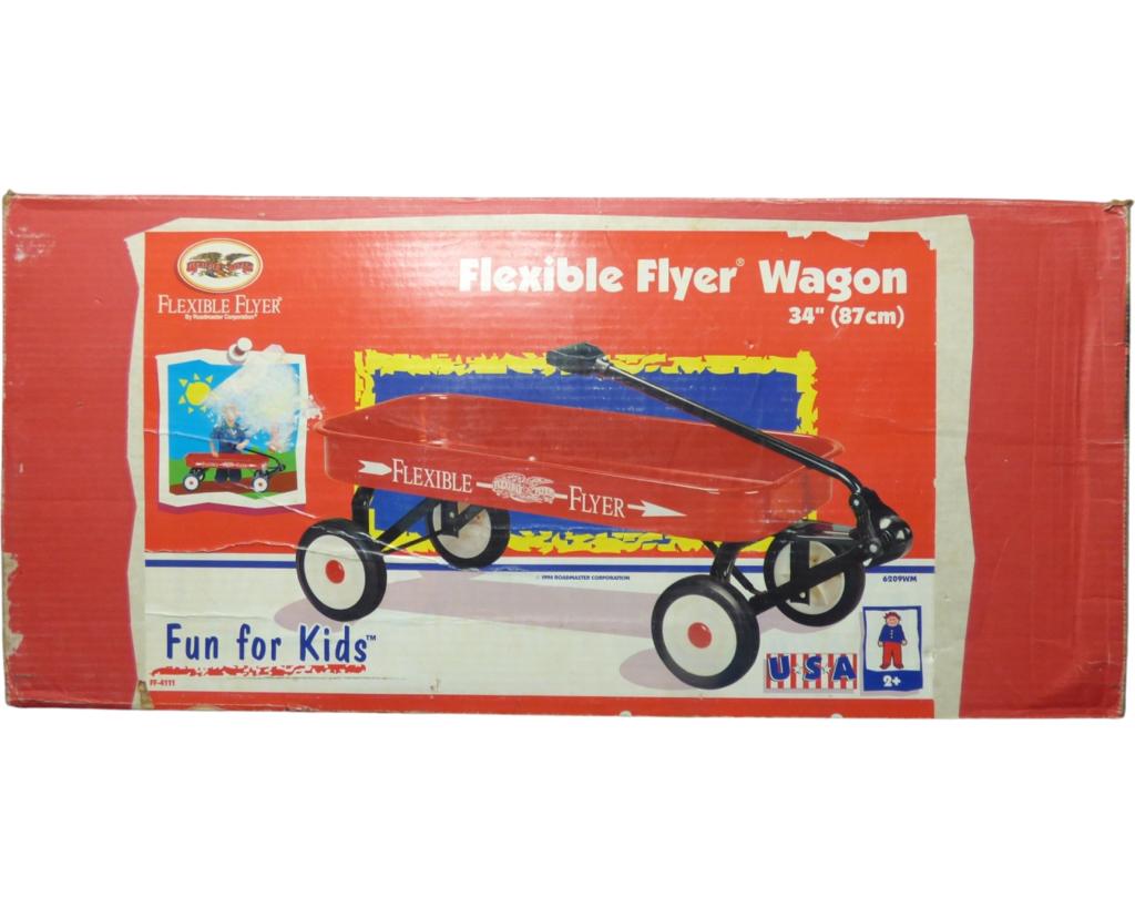 Flexible Flyer Wooden KIds Wagon- New in Box (1 of 2)