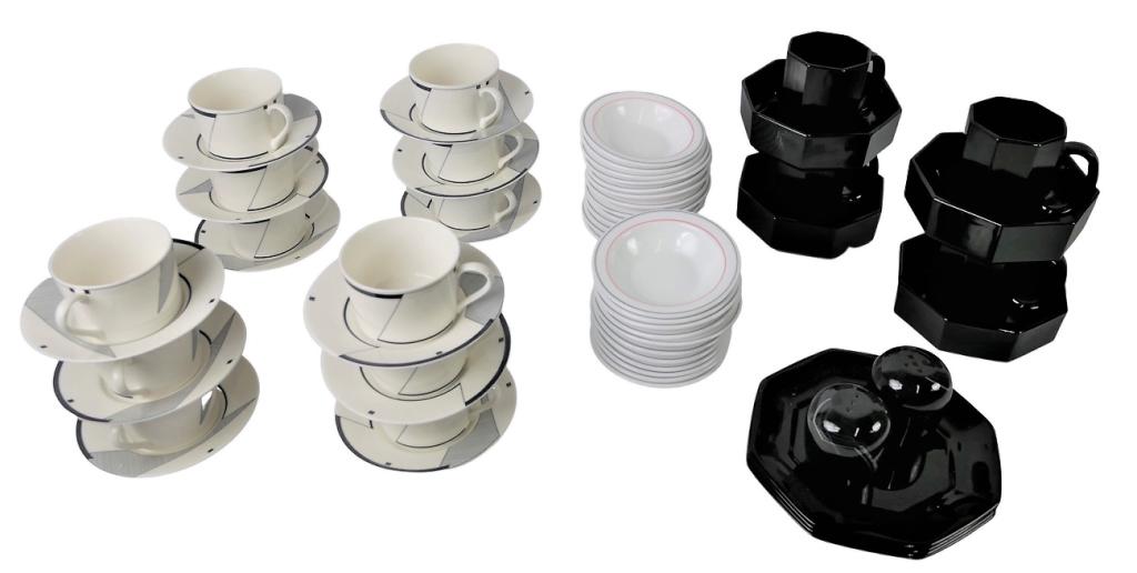 Christopher Stuart Optima & Arcoroc Tea Sets (1 of 11)