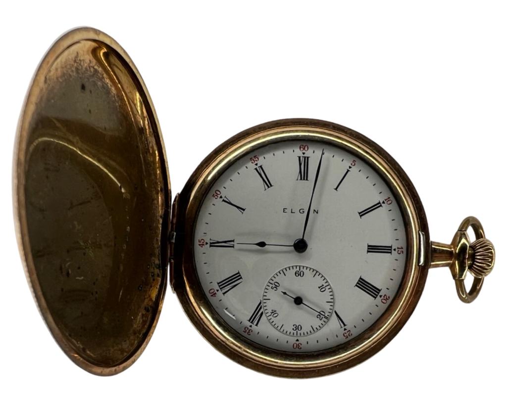 Antique Elgin Pocket Watch in GF Case (1 of 5)