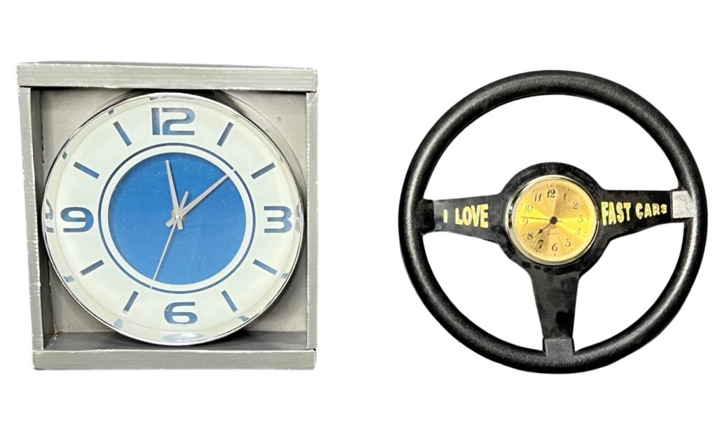 Steering Wheel Clock- Mr. Norms Product Samples (1 of 2)