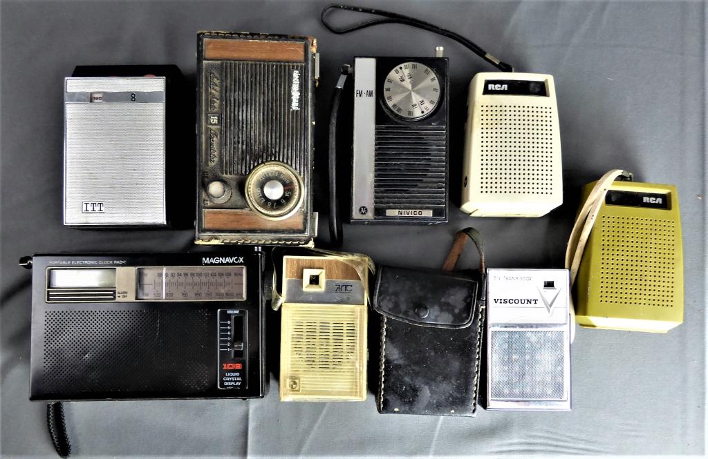 Group of Vintage Portable Radios (1 of 7)