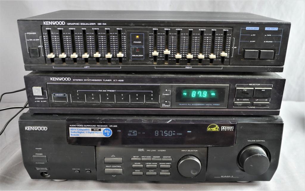 Vintage Kenwood Home Audo Electronics (1 of 6)