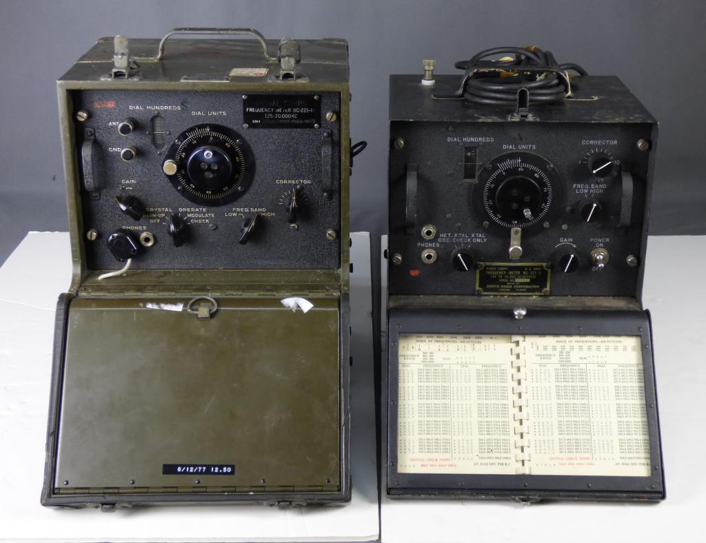 Vintage Hallicrafters Military Frequency Meters (1 of 9)