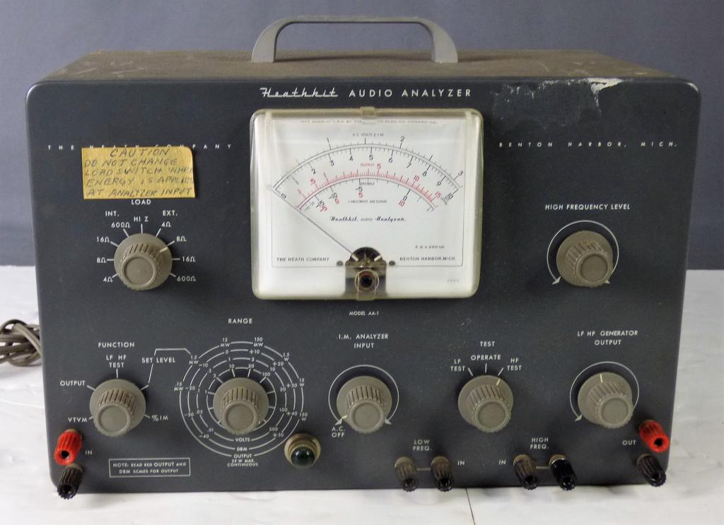 Vintage Heathkit Audo Radio Analyzer (1 of 6)