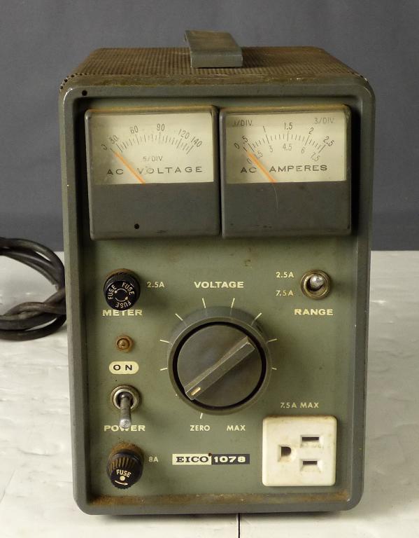 EICO 1078 Variable AC Power Supply (1 of 5)