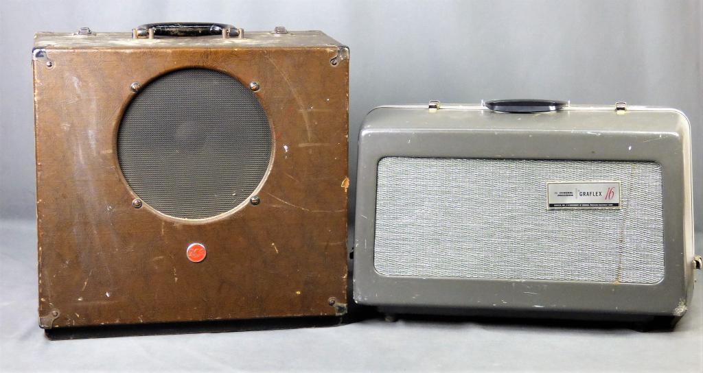 Vintage Graflex 16 Movie Projector & RCA Loudspeak (1 of 14)