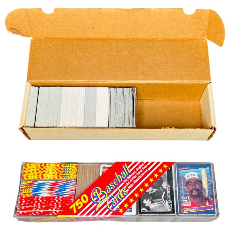 2 Boxes of Vintage Baseball Trading Cards (1 of 5)