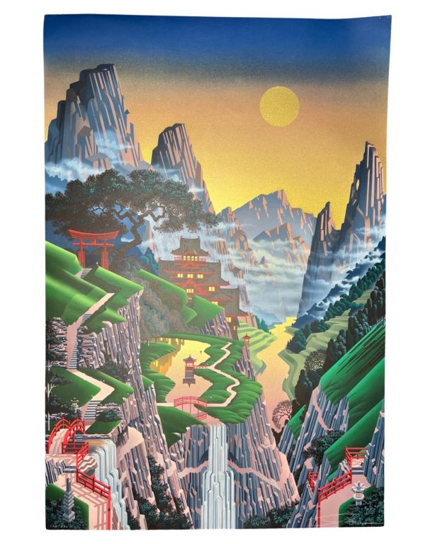 Jim Buckels "Seventh Torii" LE Signed Lithograph (1 of 3)