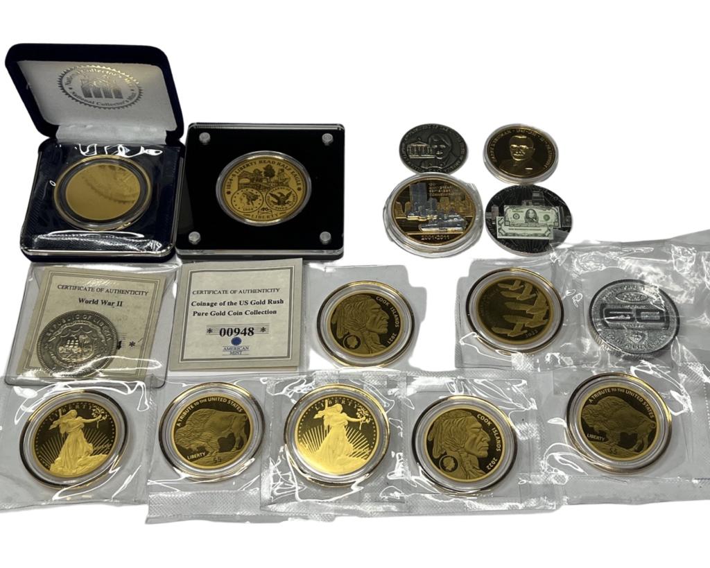 US Gold Eagle Dollar Replica Coins & Commemorative (1 of 2)