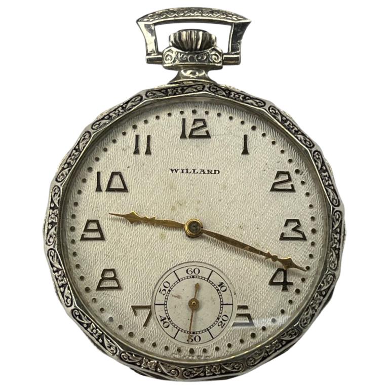 Antique Willard / Meyer & Studeli Pocket Watch: Antique Willard / Meyer & Studeli S.A. Swiss Made Pocket Watch. Good Working Condition.