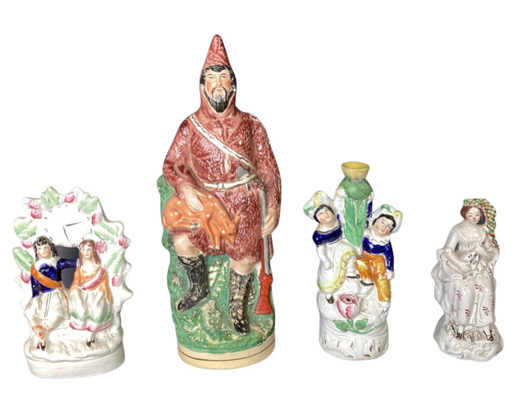 Antique & Vintage Staffordshire English Figurines (1 of 3)