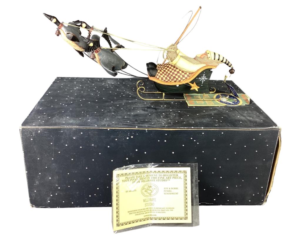 Williraye Studio "Southern Flight" Santa Figurine (1 of 5)