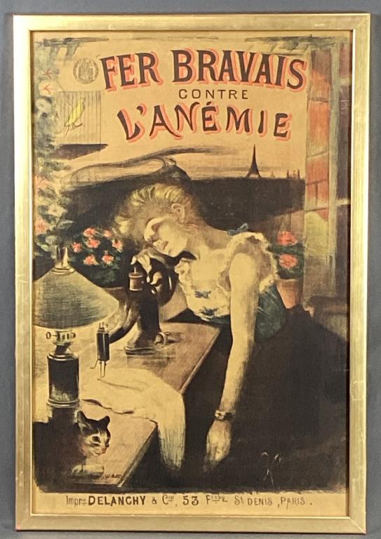 Adolphe LÃ©on Willette-  Fer Bravais for Anaemia (1 of 3)