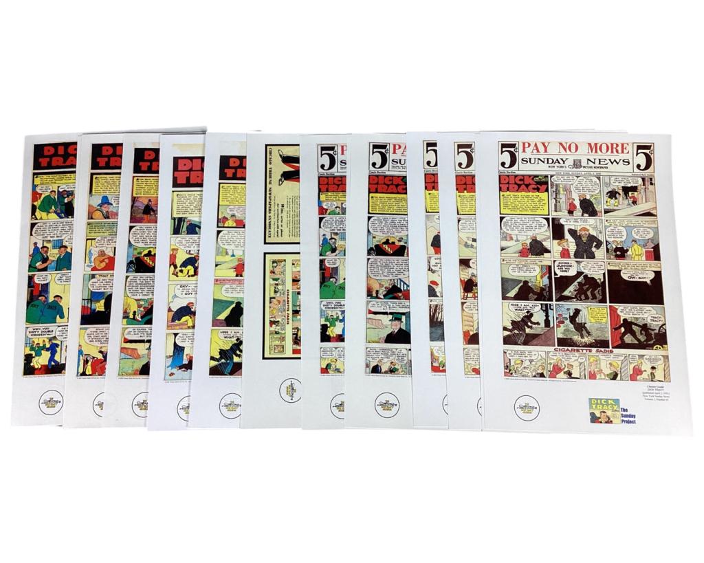 Dick Tracy- Chester Gould Museum Comic Strips (1 of 3)