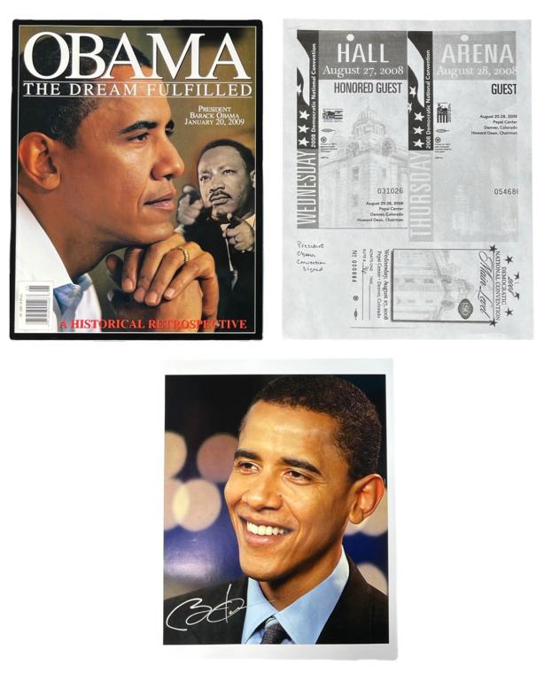 President Barack Obama Signed Photograph (1 of 4)